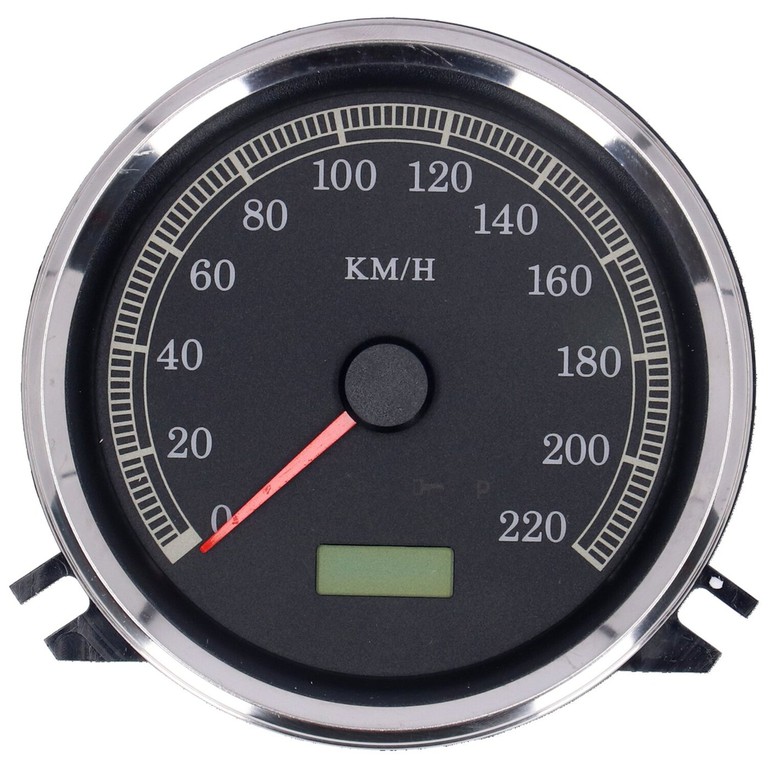 MCS FL speedometer, ’95-03 face’, black. electronic drive