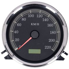 MCS FL speedometer, ’95-03 face’, black. electronic drive