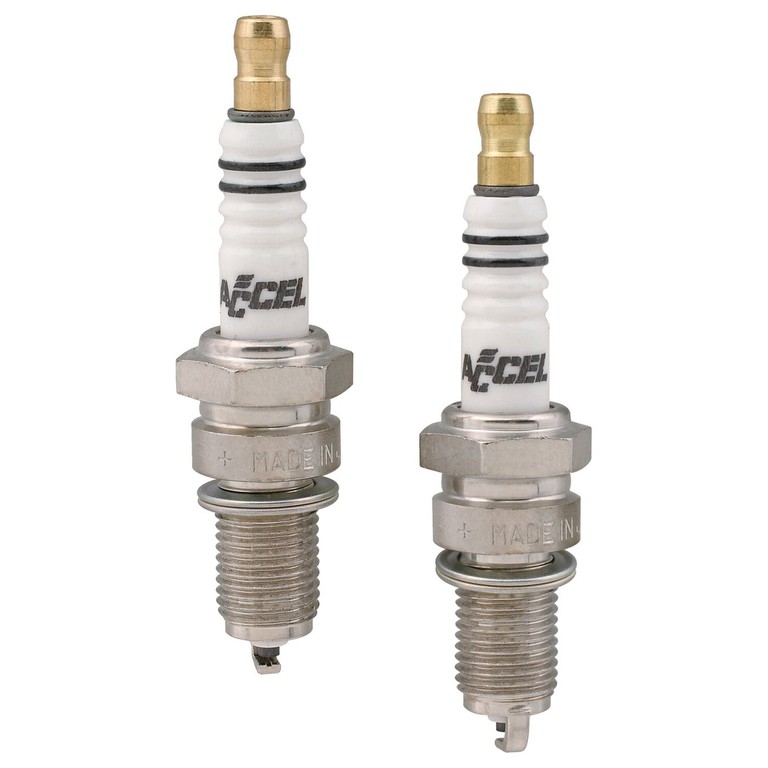 Accel Accel, U-groove platinum spark plug set. 14mm