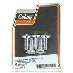 Colony Colony, front/rear brake rotor bolt kit. Button head Torx