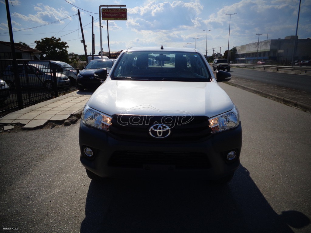 Pickup - Αγροτικό Toyota 2017 HILUX ΜΙΑΜΙΣΗ ΚΑΜΠΙΝΑ 4Χ4 EURO6 2.4cc