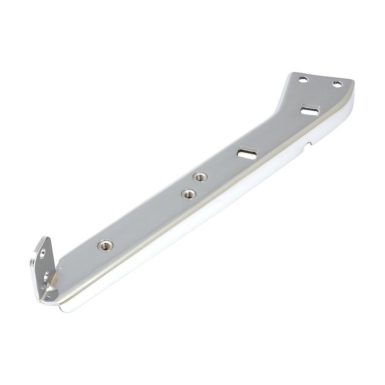 MCS Bracket, for saddlebag support bar. Chrome. right side