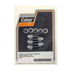 Colony Colony, circuit breaker screw kit. Cap style