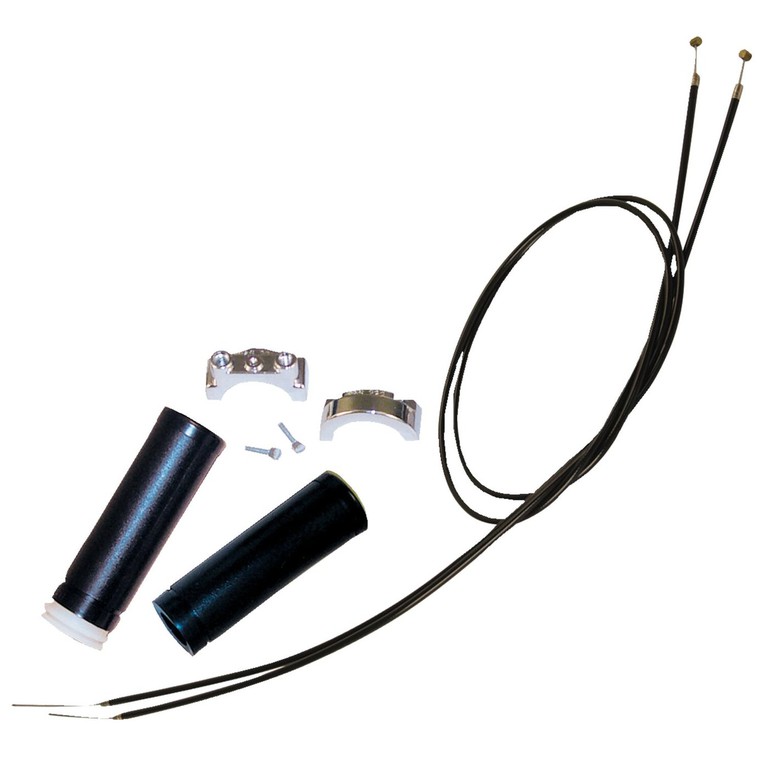 S S, throttle assembly with 36″ throttle cables