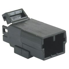Namz NAMZ, AMP Multilock connector. Black, receptacle, 3-pins