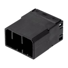 Namz NAMZ, AMP Multilock connector. Black, receptacle, 8-pins