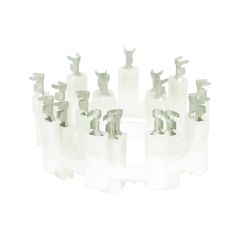 Namz NAMZ, AMP .187″ white speakers terminals . White