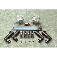 Jims JIMS, Shovel through pushrod oiler kit. Chrome