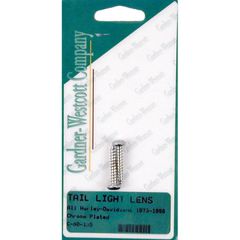 Gardner-Westcott GW, 73-99 taillight lens mount kit. Chrome buttonhead