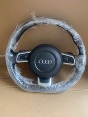 ΤΙΜΟΝΙ FLAT BOTTOM ΜΕ ΠΛΗΚΤΡΑ & DSG ΓΙΑ AUDI A3/S3/A4/A5/A6/TT/Q3/Q5