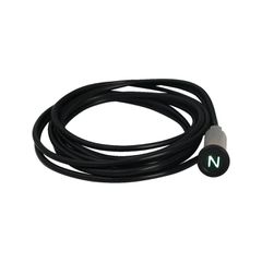 MCS 3/8 indicator light. Green, with ‘n’ neutral symbol