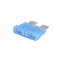 MCS ATC fuse with LED indicator. Blue, 15A