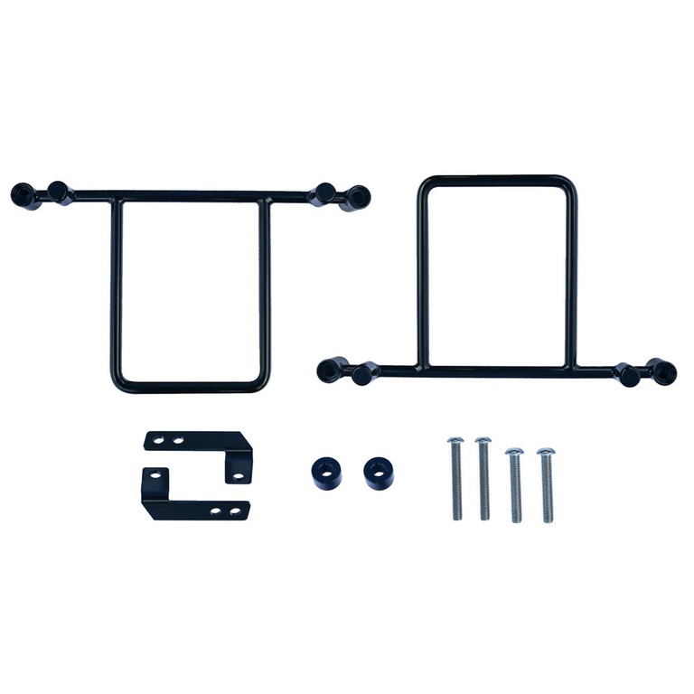 Burly Burly, Voyager bracket kit for Dyna. Black