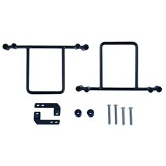 Burly Burly, Voyager bracket kit for Dyna. Black