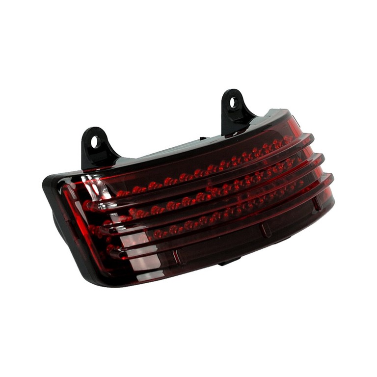 Custom Dynamics Custom Dynamics, Tri-Bar LED rear fender tip. Red lens