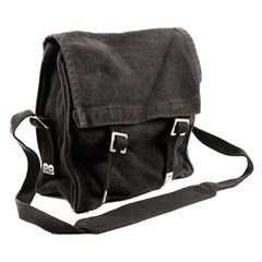 Army Surplus Fosco Canvas shoulder bag black