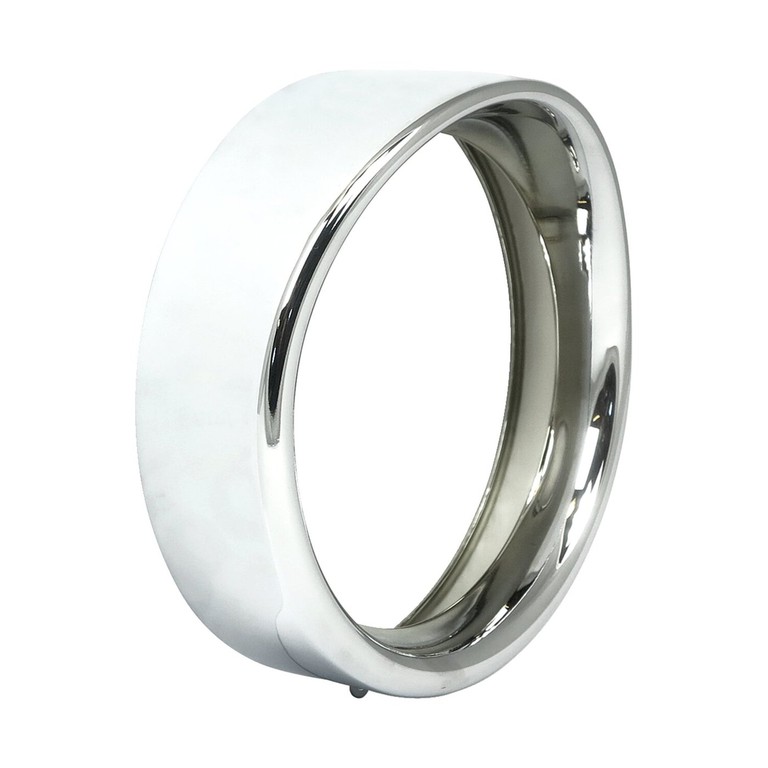 MCS Recessed trim ring with visor. 7″ headlamp. Chrome