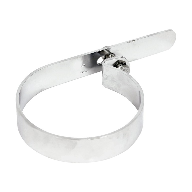 MCS Muffler P-clamp 3-7/8″ chrome