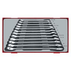 Tengtools Teng Tools, open/box end wrench set 12 pieces. Metric sizes