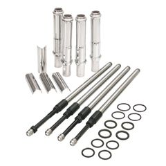 S S, M8 Quickee pushrod & cover kit. Chrome