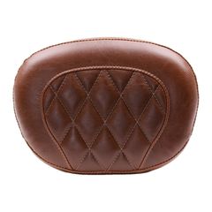 Mustang Mustang, Vintage sissy bar back pad. Brown Diamond