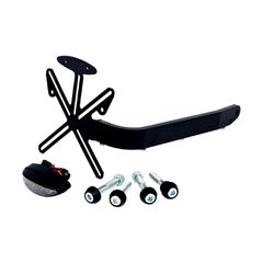 Free Spirits Free Spirits, Sportster license plate bracket kit. Black