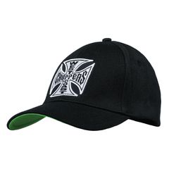 West Coast Choppers WCC OG Classic round bill cap black