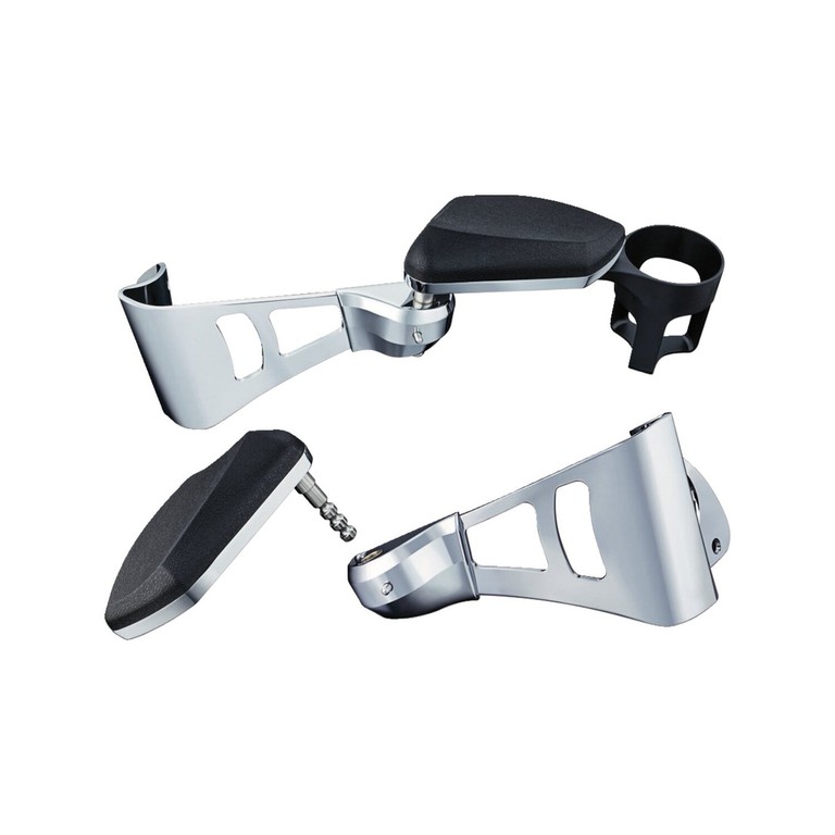 Kuryakyn Kuryakyn, Passenger armrest set. Chrome