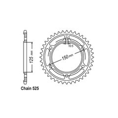 JT Sprockets JT Rear Sprocket 899.42