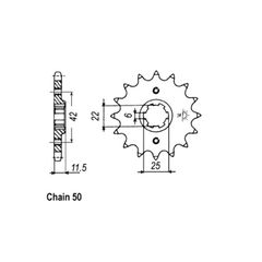 JT Sprockets JT Front Sprocket 289.16