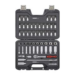 Sonic, combination socket set 3/8'''', 53-piece. US/SAE sizes-thumb-2