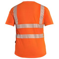 Μπλουζάκι Εργασίας Ανακλαστικό CXS Bangor orange