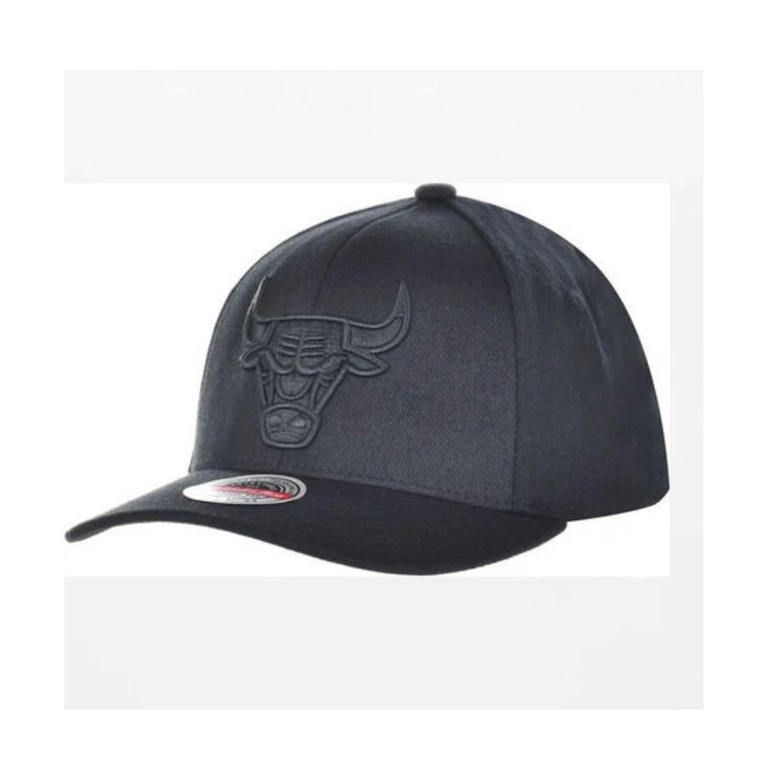 Mitchell & Ness Ανδρικό Καπέλο Jockey Snapback Υφασμάτινο Μαύρο 6HSSMM19476-CBUBLCK