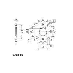 JT Sprockets JT Front Sprocket 519.15