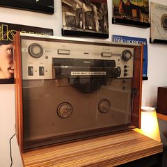 Grundig TS-340 Hi-Fi Vintage Μπομπινόφωνο Λαμπάτο Reel to Reel Tape Recorder 1966 Germany