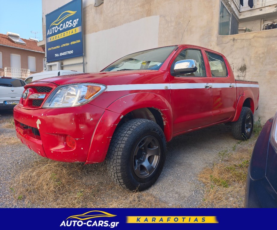 Toyota Hilux 2007 D4D 4πορτο*Ελληνικό*Navi*Air/co