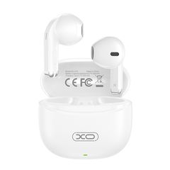 XO X33 WHITE COLOR Bluetooth ακουστικά handsfree με θήκη φόρτισης, σε λευκό χρώμα