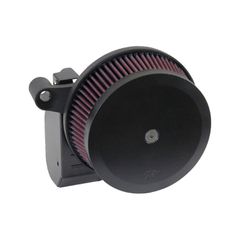 K K, Street metal high-flow air intake Hammer. Black