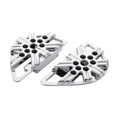 Arlen Ness Arlen Ness, 10-gauge passenger floorboards chrome