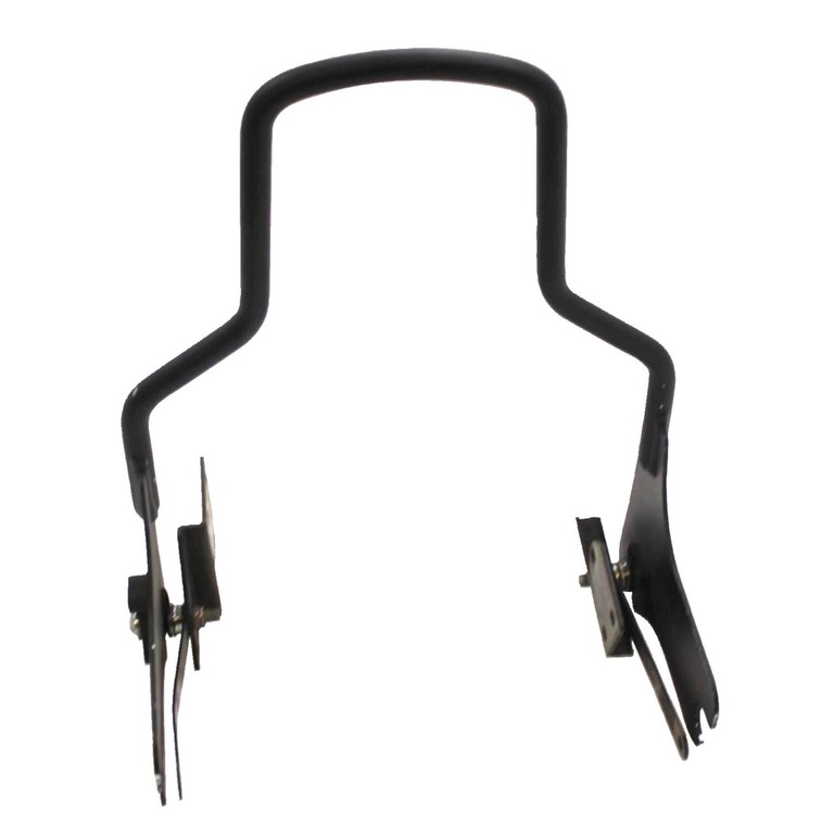 MCS Detachable sissy bar side plates. Black