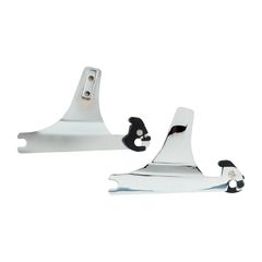 MCS Detachable sissy bar side plate. Chrome