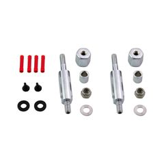 MCS Sissy bar turn signal relocation kit for Softail. Chrome