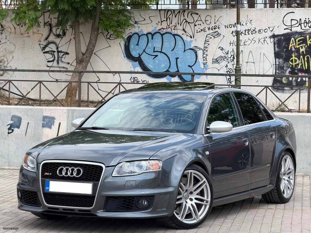 Audi RS4 2006 4.2 V8 FSI 420 HP RS RECARO BUCKET SEATS ΗΛΙΟΡΟΦΗ