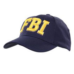 Army Surplus Baseball cap FBI blue