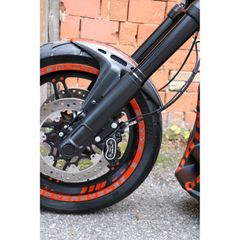 Cult-Werk Cult-Werk, front fender ‘Custom’ V2. Matte black/ Mesh