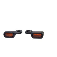 MCS Fastline, below bar LED turn signal set. Black