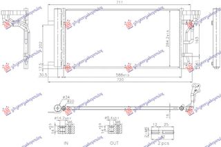 ΨΥΓΕΙΟ A/C 1.6 ΠΕΤΡΕΛΑΙΟ CRDi (588x284) (ΤΥΠΟΥ HALLA)