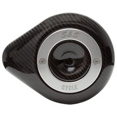 S S, Stealth air cleaner cover. Carbon