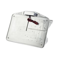 CPV CPV, License plate bracket kit swing. Polished. EU