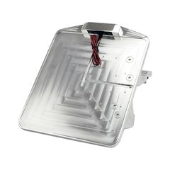 CPV CPV, License plate bracket kit swing. Polished. Germany